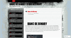 Desktop Screenshot of 91i.alm.bancdebinarydemoaccount.wordpress.com