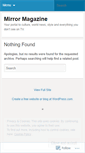Mobile Screenshot of mirrormag.wordpress.com