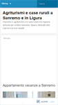 Mobile Screenshot of agriturismosanremo.wordpress.com