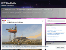Tablet Screenshot of lutfusarikaya.wordpress.com