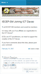 Mobile Screenshot of iecepsm.wordpress.com