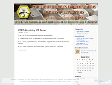 Tablet Screenshot of iecepsm.wordpress.com