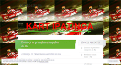Desktop Screenshot of kartipatinga.wordpress.com