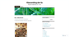 Desktop Screenshot of 6akas2011.wordpress.com