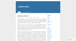 Desktop Screenshot of cosetesmeves.wordpress.com