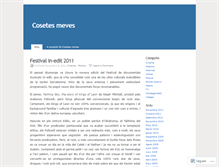 Tablet Screenshot of cosetesmeves.wordpress.com
