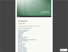 Tablet Screenshot of bouleklubbar.wordpress.com
