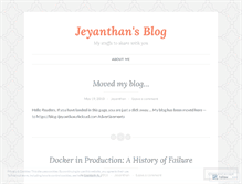 Tablet Screenshot of ijeyanthan.wordpress.com