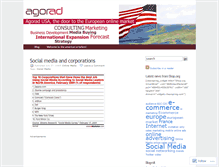 Tablet Screenshot of agoradusa.wordpress.com