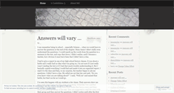 Desktop Screenshot of lettersfromchrist.wordpress.com