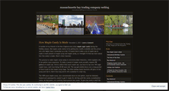 Desktop Screenshot of massachusettsbaytradingcompany.wordpress.com
