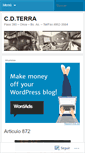 Mobile Screenshot of cdterra.wordpress.com