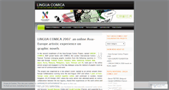 Desktop Screenshot of linguacomica.wordpress.com