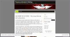 Desktop Screenshot of passionunlimited.wordpress.com