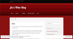 Desktop Screenshot of jezwineblog.wordpress.com