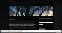 Desktop Screenshot of mycameramyfriend.wordpress.com