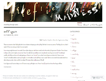 Tablet Screenshot of firefliesofmadness.wordpress.com