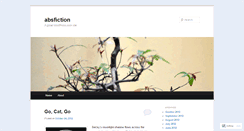 Desktop Screenshot of absfiction.wordpress.com