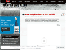 Tablet Screenshot of mantrasmsalert.wordpress.com