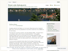Tablet Screenshot of italyandasparagus.wordpress.com