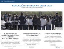 Tablet Screenshot of educacionorientada.wordpress.com