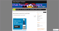 Desktop Screenshot of cptclubpenguintroopers.wordpress.com