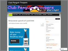 Tablet Screenshot of cptclubpenguintroopers.wordpress.com