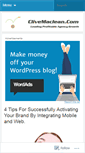 Mobile Screenshot of clivemaclean.wordpress.com
