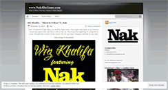 Desktop Screenshot of nak305.wordpress.com