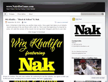 Tablet Screenshot of nak305.wordpress.com