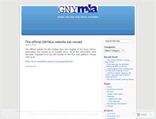 Tablet Screenshot of gnymla.wordpress.com