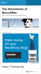Mobile Screenshot of biscuitbee.wordpress.com
