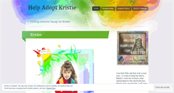 Desktop Screenshot of helpkristie.wordpress.com