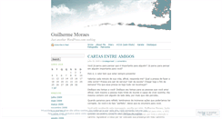 Desktop Screenshot of guilhermemoraes.wordpress.com