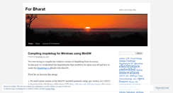 Desktop Screenshot of forbharat.wordpress.com