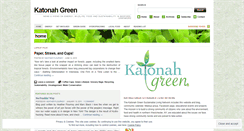 Desktop Screenshot of katonahgreen.wordpress.com