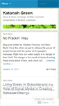 Mobile Screenshot of katonahgreen.wordpress.com
