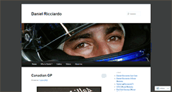Desktop Screenshot of danielricciardo.wordpress.com