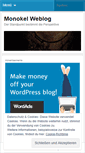 Mobile Screenshot of monokel.wordpress.com