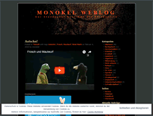 Tablet Screenshot of monokel.wordpress.com