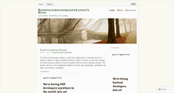 Desktop Screenshot of beijingcompanyregistration.wordpress.com