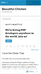 Mobile Screenshot of beautifulchicken.wordpress.com