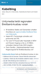 Mobile Screenshot of kabelblog.wordpress.com