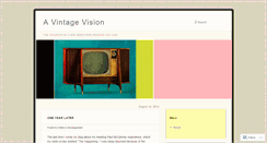 Desktop Screenshot of chelsisvintagevision.wordpress.com