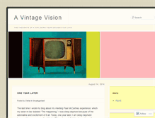 Tablet Screenshot of chelsisvintagevision.wordpress.com