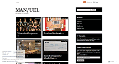 Desktop Screenshot of manueluel.wordpress.com