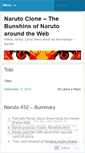 Mobile Screenshot of narutoclone.wordpress.com