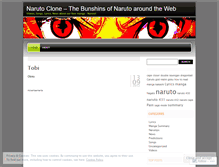 Tablet Screenshot of narutoclone.wordpress.com