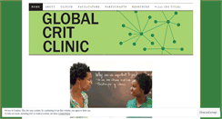 Desktop Screenshot of globalcritclinic.wordpress.com