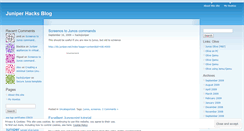 Desktop Screenshot of juniperhacks.wordpress.com